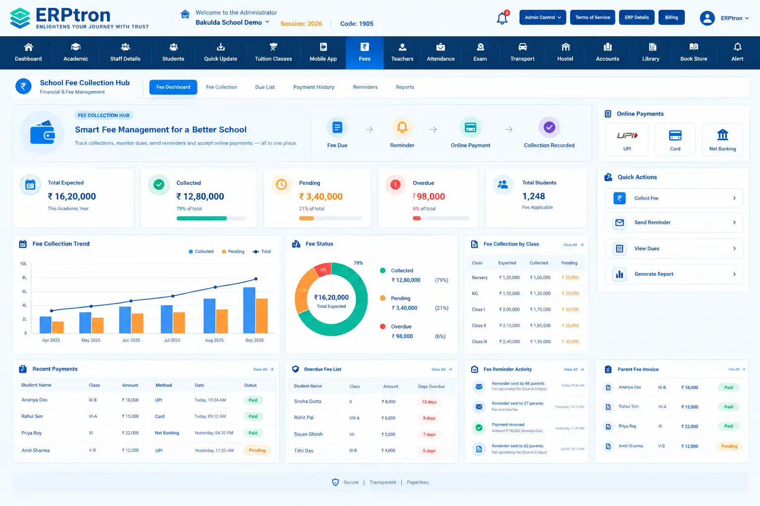 Fee Automation Hub